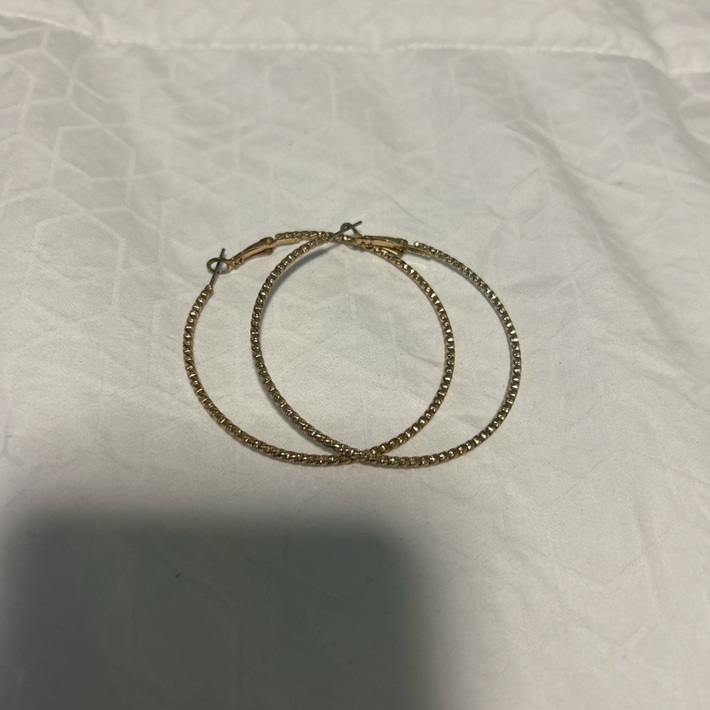 Gold hoops
